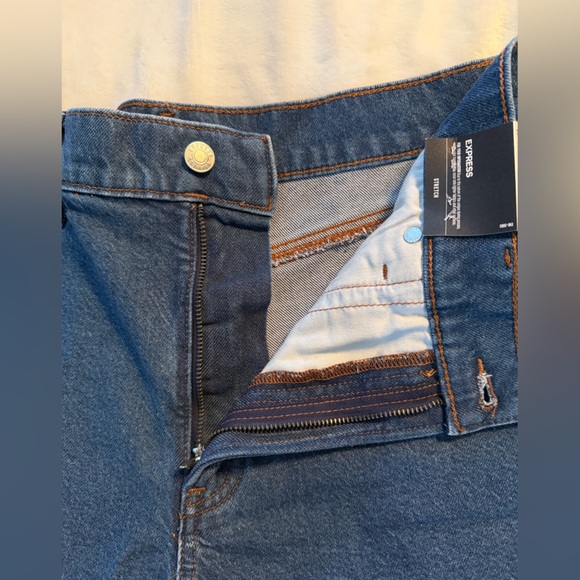 Express High Waisted Dad Shorts - Picture 4 of 13